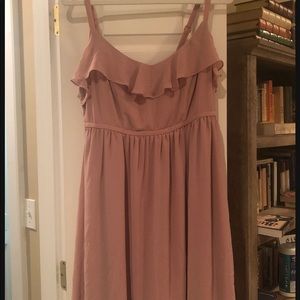 Blush Torrid Midi Dress - Size 0